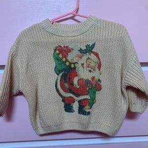 Gorgeous Santa slouchy sweater